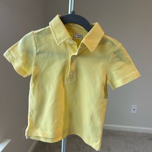 Janie and Jack Yellow Polo Shirt Classic Style 18-24 months. Excellent Condition